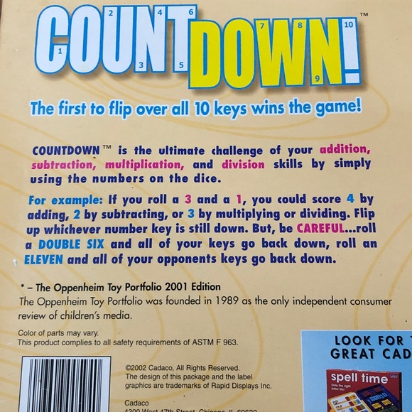 Countdown Math Challenge Game - Picture 8 of 8